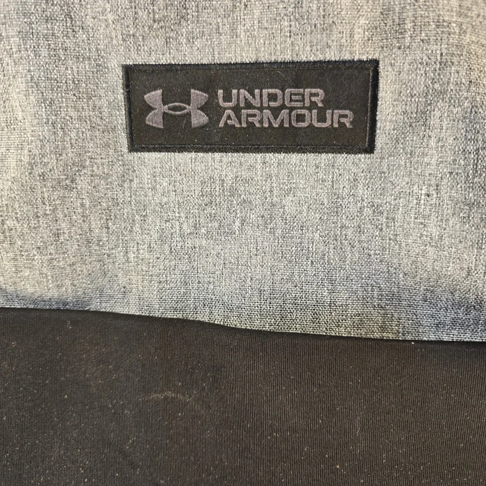 Under Armour UA Recruit 3.0 Backpack Gray Black Laptop Backpack Water Resistant